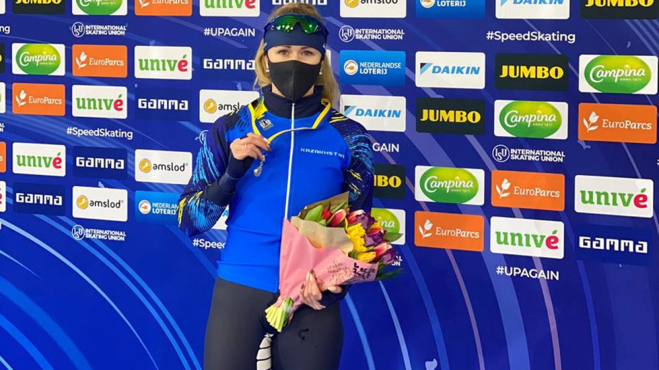 Казахстанская конькобежка выиграла в группе B на этапе Кубка мира