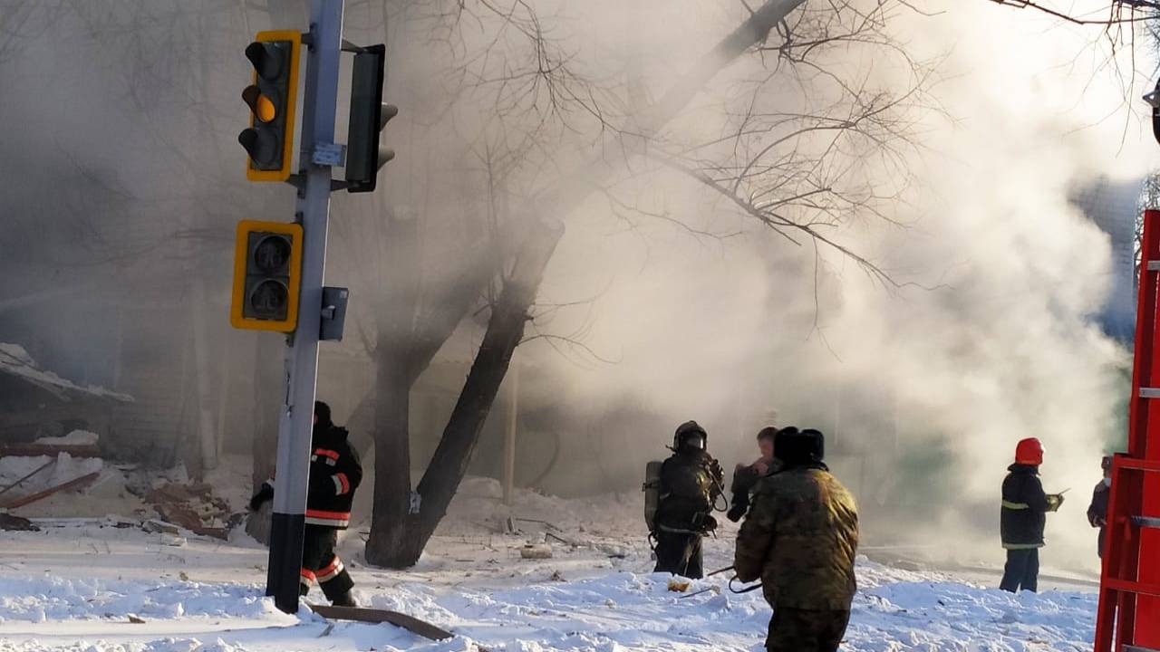 Два человека погибли при пожаре в Петропавловске