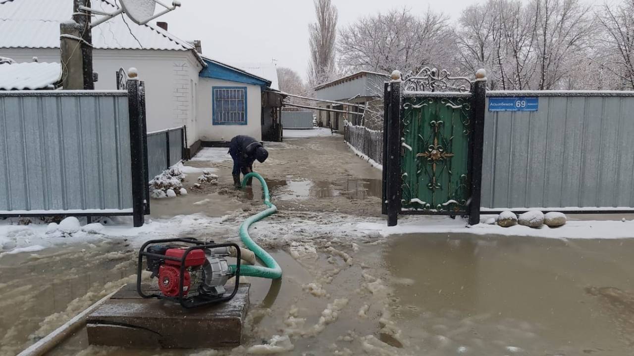 В Алматинской области подтопило три села