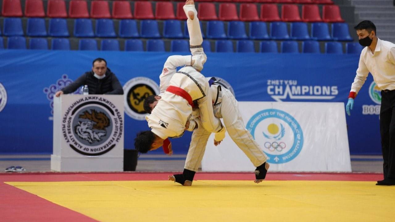 Алматинская область заняла первое место в Чемпионате РК по джиу-джитсу