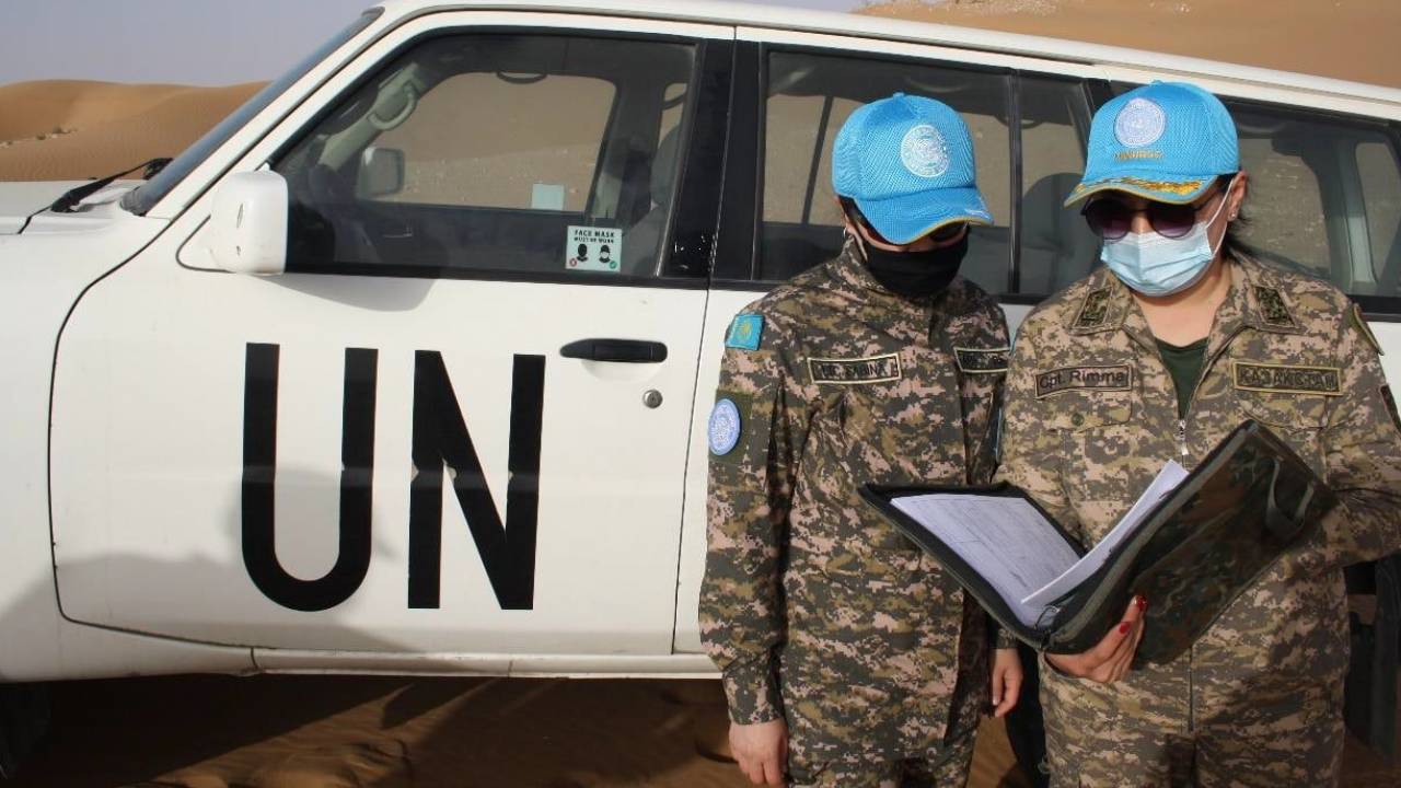 Казахстанские военнослужащих продолжают участие в миссии ООН в Западной Сахаре