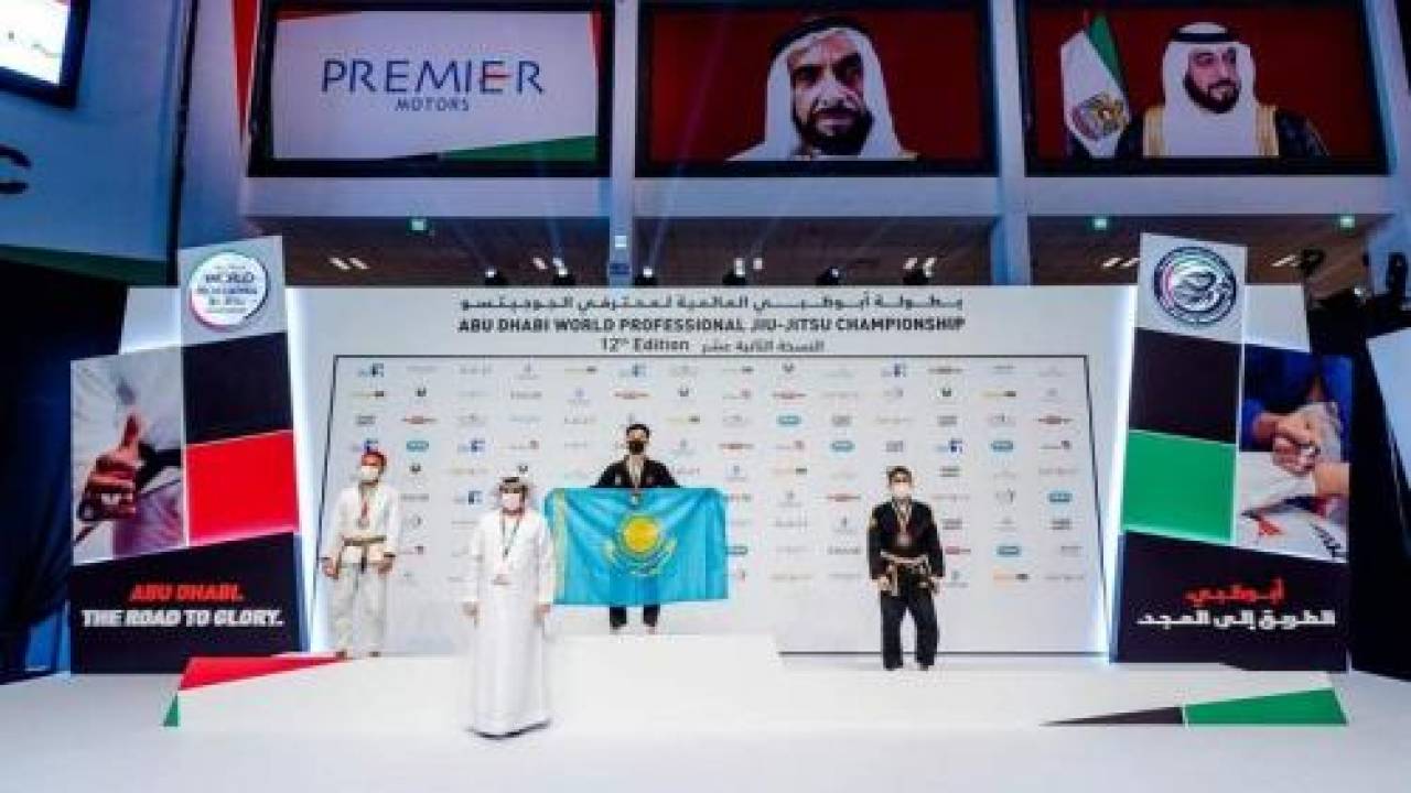 Казахстанец стал чемпионом мира по джиу-джитсу в Абу-Даби