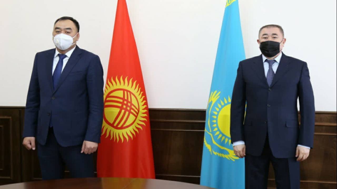 Министры внутренних дел Казахстана и Кыргызстана встретились в Алматы