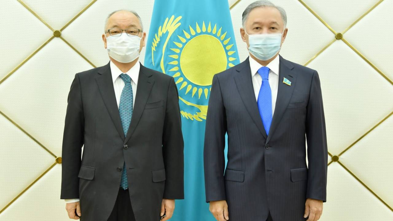 Нигматулин принял посла Японии в Казахстане 