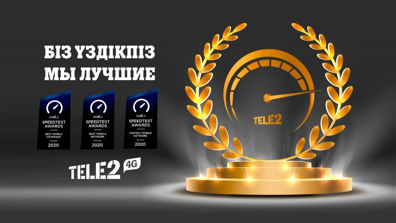 Speedtest® определил мобильного оператора Казахстана с самым быстрым интернетом