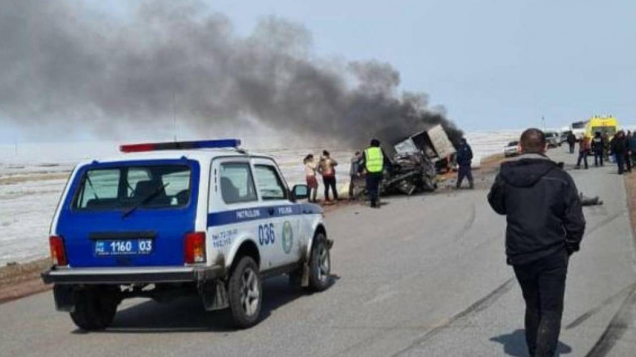 Жуткое ДТП в Акмолинской области унесло жизни водителя и двух пассажиров