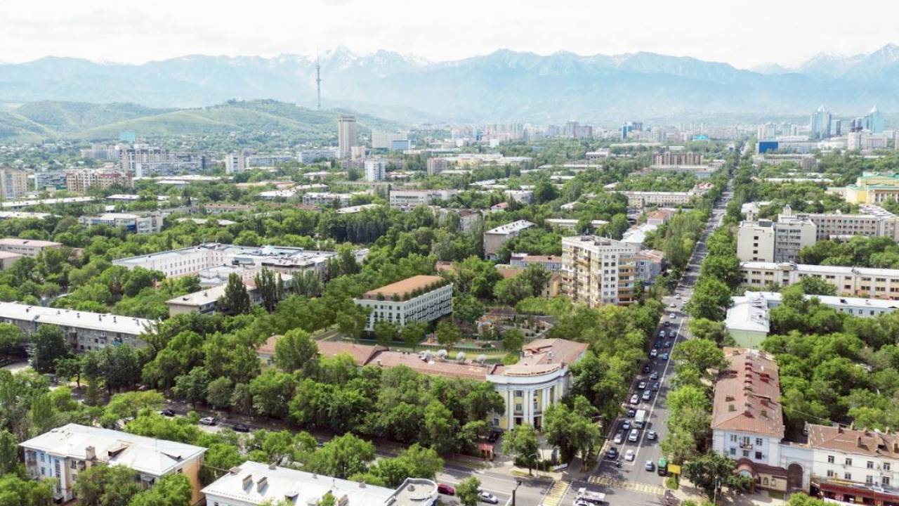 SABA GROUP KZ: Проект строительства новостройки в центре Алматы пересмотрен