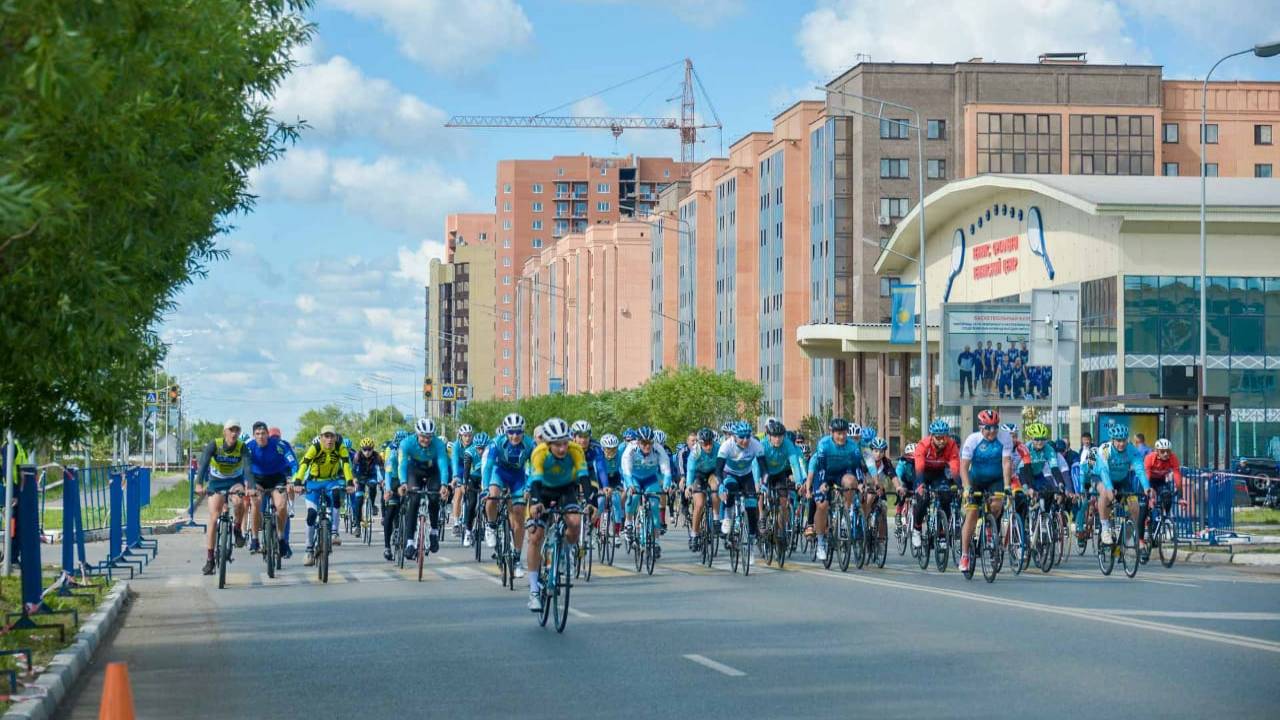 В Петропавловске проходит чемпионат РК по велоспорту