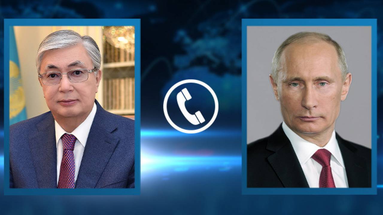 Токаев и Путин обсудили региональные проблемы