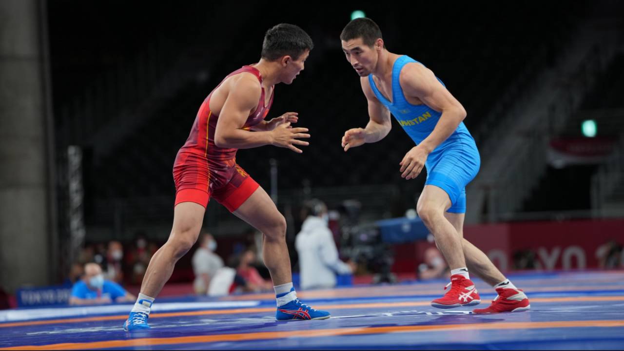 Казахстанские борцы выступили на Олимпиаде в Токио