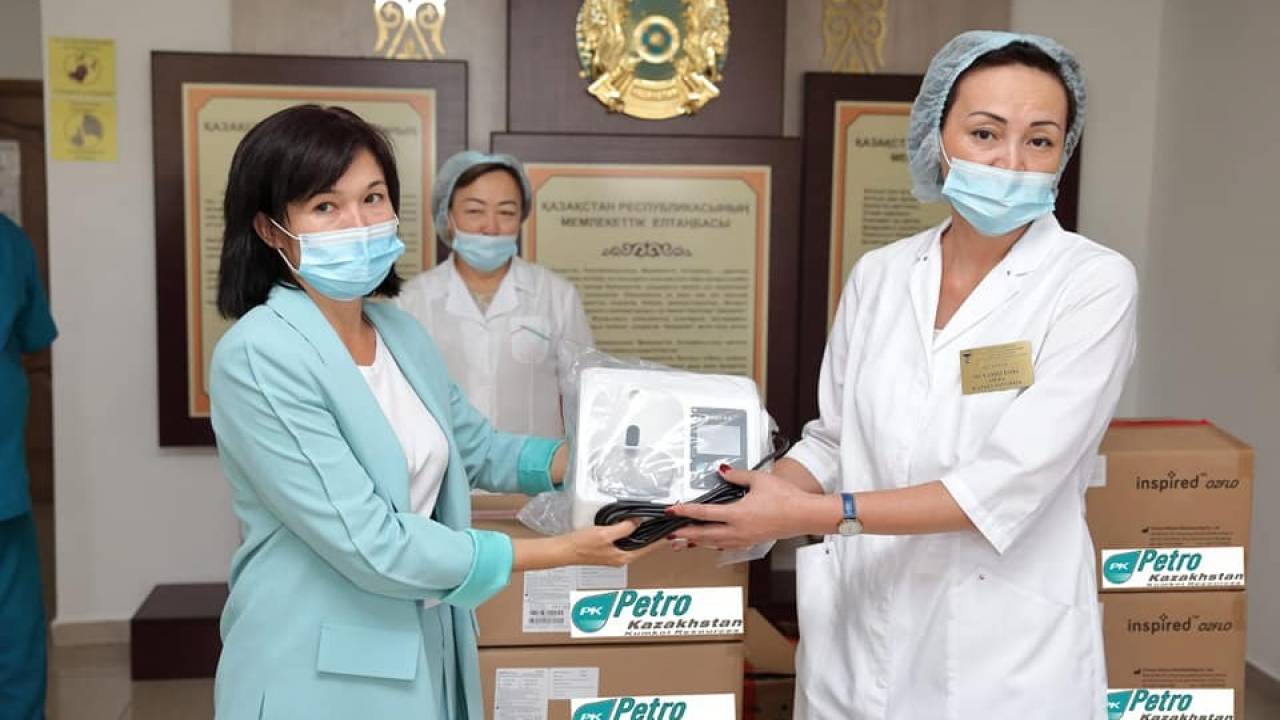 В Кызылординскую областную инфекционную больницу поступили новые аппараты
