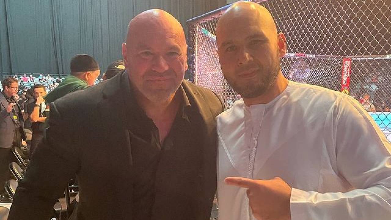 Президент казахстанской лиги Naiza FC встретился с главой UFC в ОАЭ