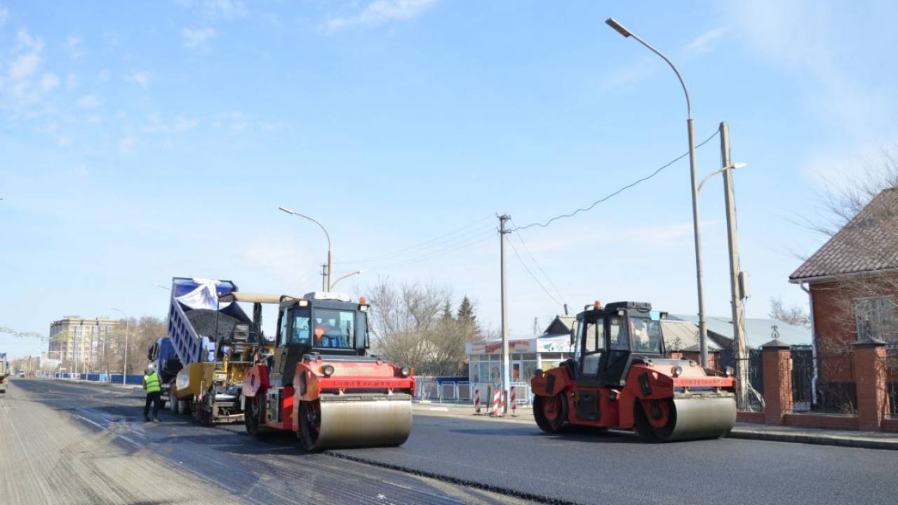 742 км дорог отремонтировано в Акмолинской области