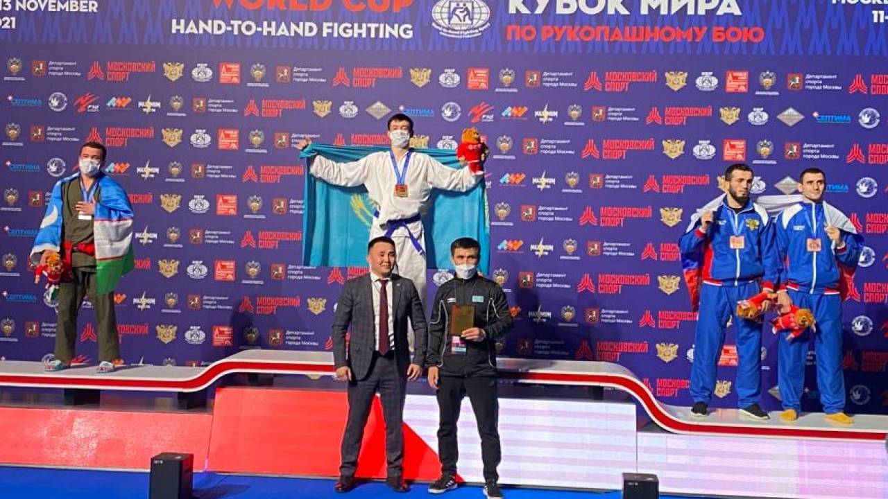 Курсант Нацгвардии РК стал чемпионом Кубка мира по рукопашному бою