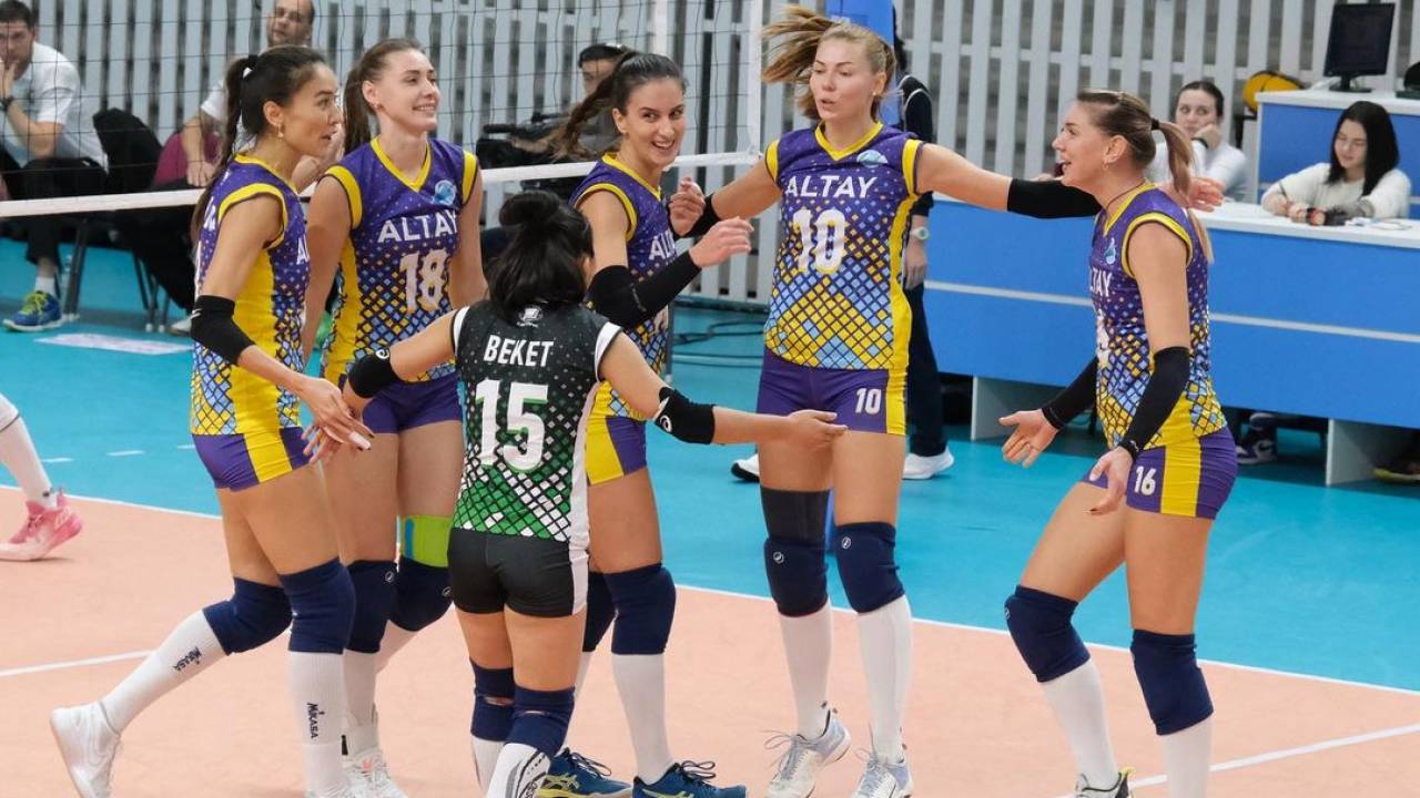 Волейболистки "Алтая" стали обладательницами Суперкубка Казахстана
